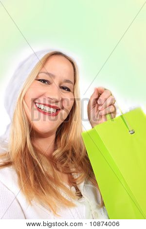 Shopper signora bionda