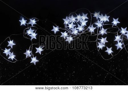 Stars On The Night Clear Sky