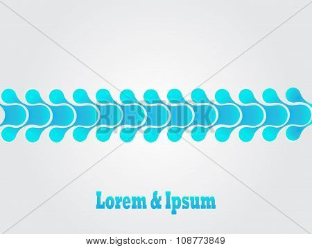 Abstract Geometric Elements infinity background