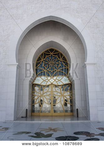 Moschea di Sheikh Zayed porta