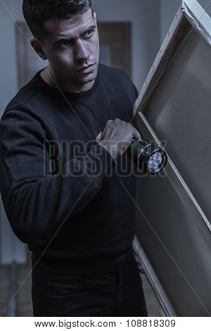 Burglar And His Loot