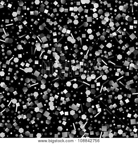 Silver seamless texture.