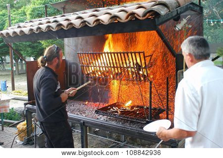 A Giant Barbecue