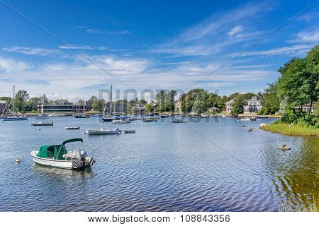 Woods hole on Cape Cod