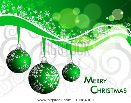 Elegante sfondo di Natale con il concetto di bello, vector Illustration