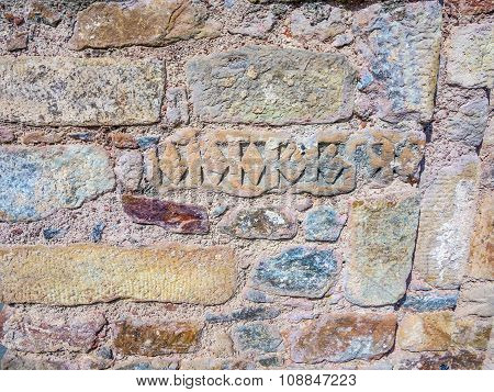 Ornament Carvings At Dadi Potis Tomb In Lodi Garden