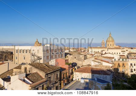 Panorama Of The City Of Palermo
