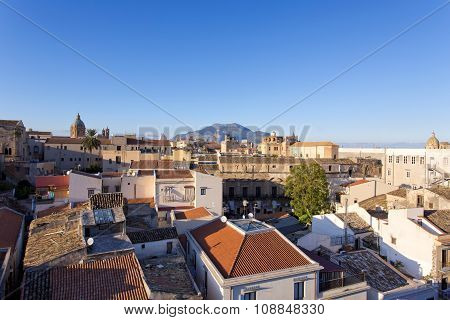 Panorama Of The City Of Palermo
