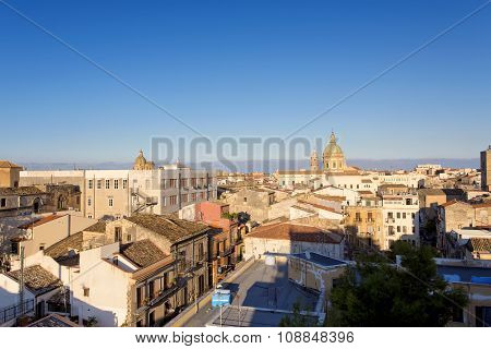 Panorama Of The City Of Palermo