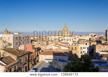 Panorama Of The City Of Palermo