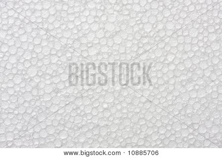 Textura de espuma de poliestireno