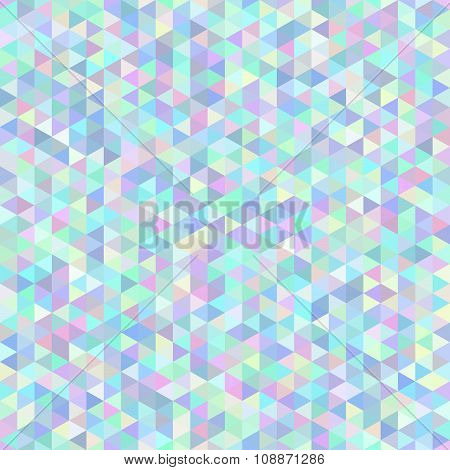 Seamless Abstract Triangle Polygonal Background.