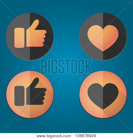 Thumbs Up Icons Set