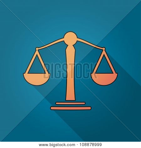 Justice Scales Icon