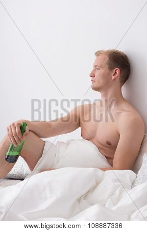 Drinking In A Bed
