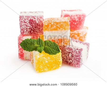 Colored Candy Fruits