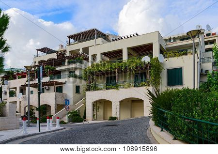 Street In Herceg Novi, Montenegro