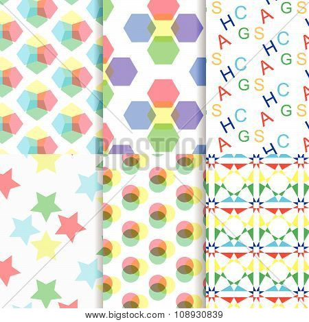 Six Rainbow Pattern
