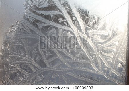 Frost in the window