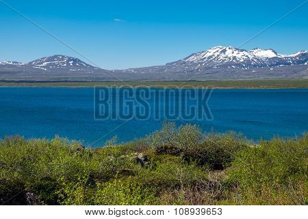 Lake Thingvallavatn in Iceland