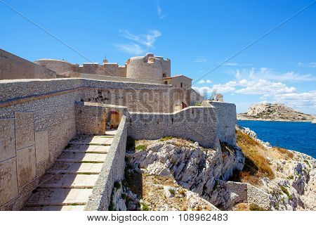 Castle Chateau d'If, near Marseille France.