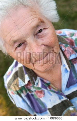 Elderly Smiling