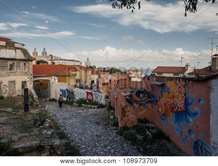 beautiful Lissabon city