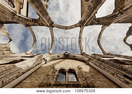 Ruins of the Carmo Church, Lissabon