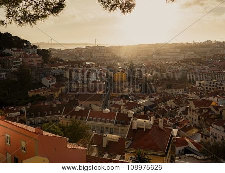 Beautiful Lissabon city