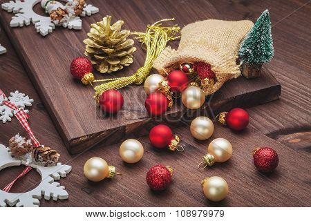Christmas Decoration With Balls