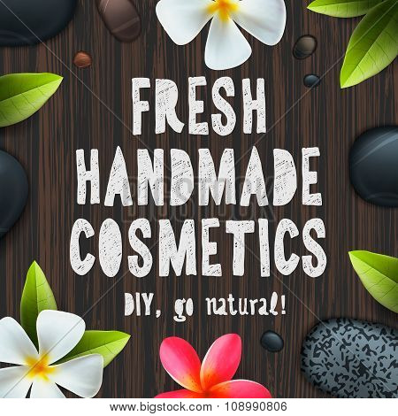 Fresh handmade organic cosmetics