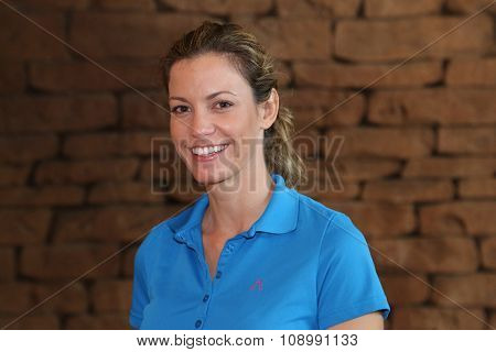 Ladies Pro Golfer Emma Cambrera-bello November 2015 In South Africa