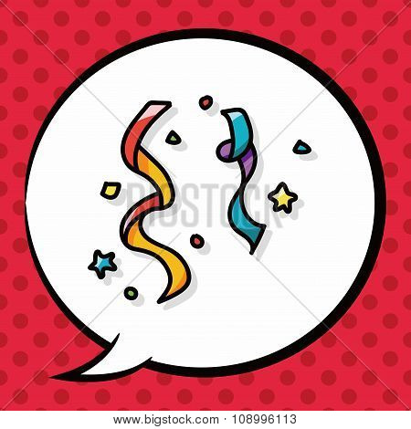Birthday confetti Cracker Doodle