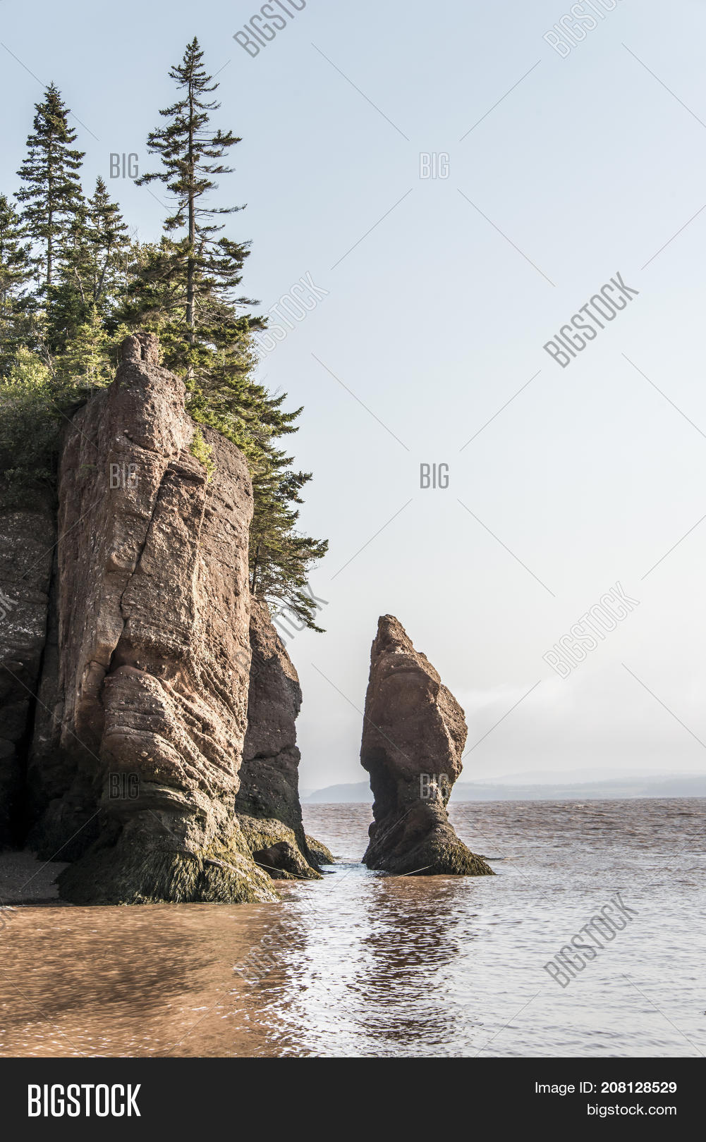 Famous Hopewell Rocks Image & Photo (Free Trial) | Bigstock