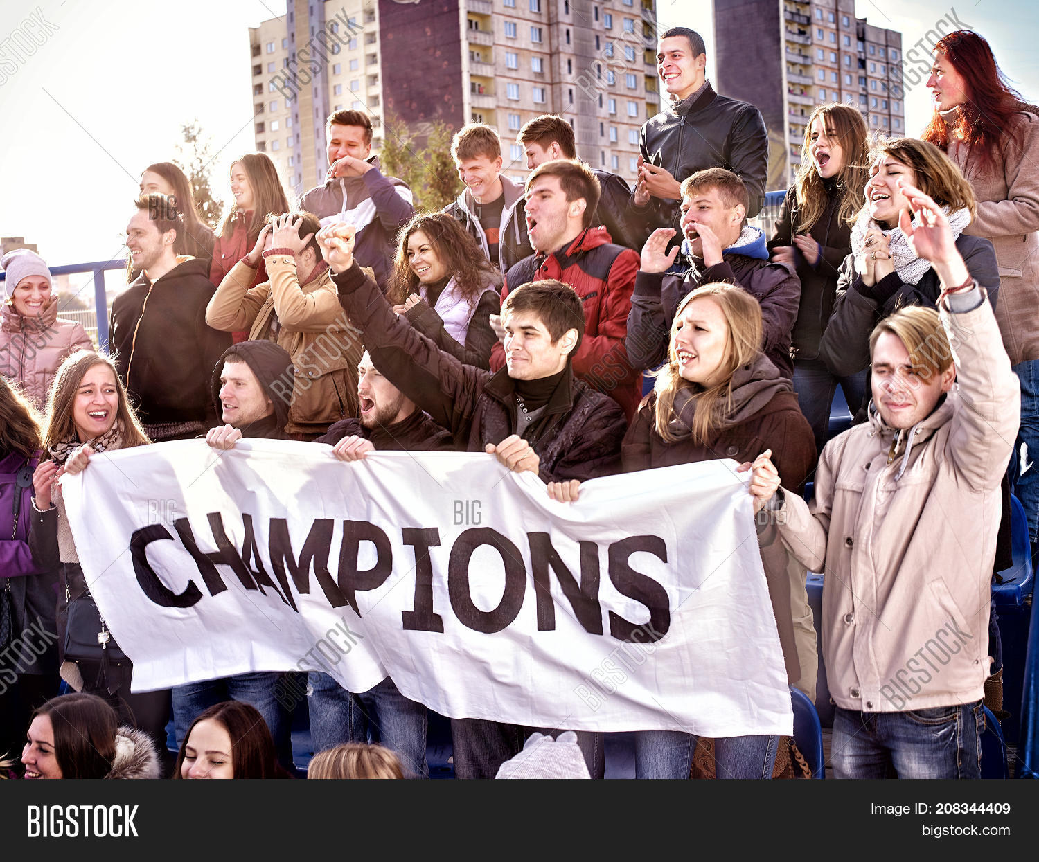 Fans Cheering Stadium Image & Photo (Free Trial) Bigstock