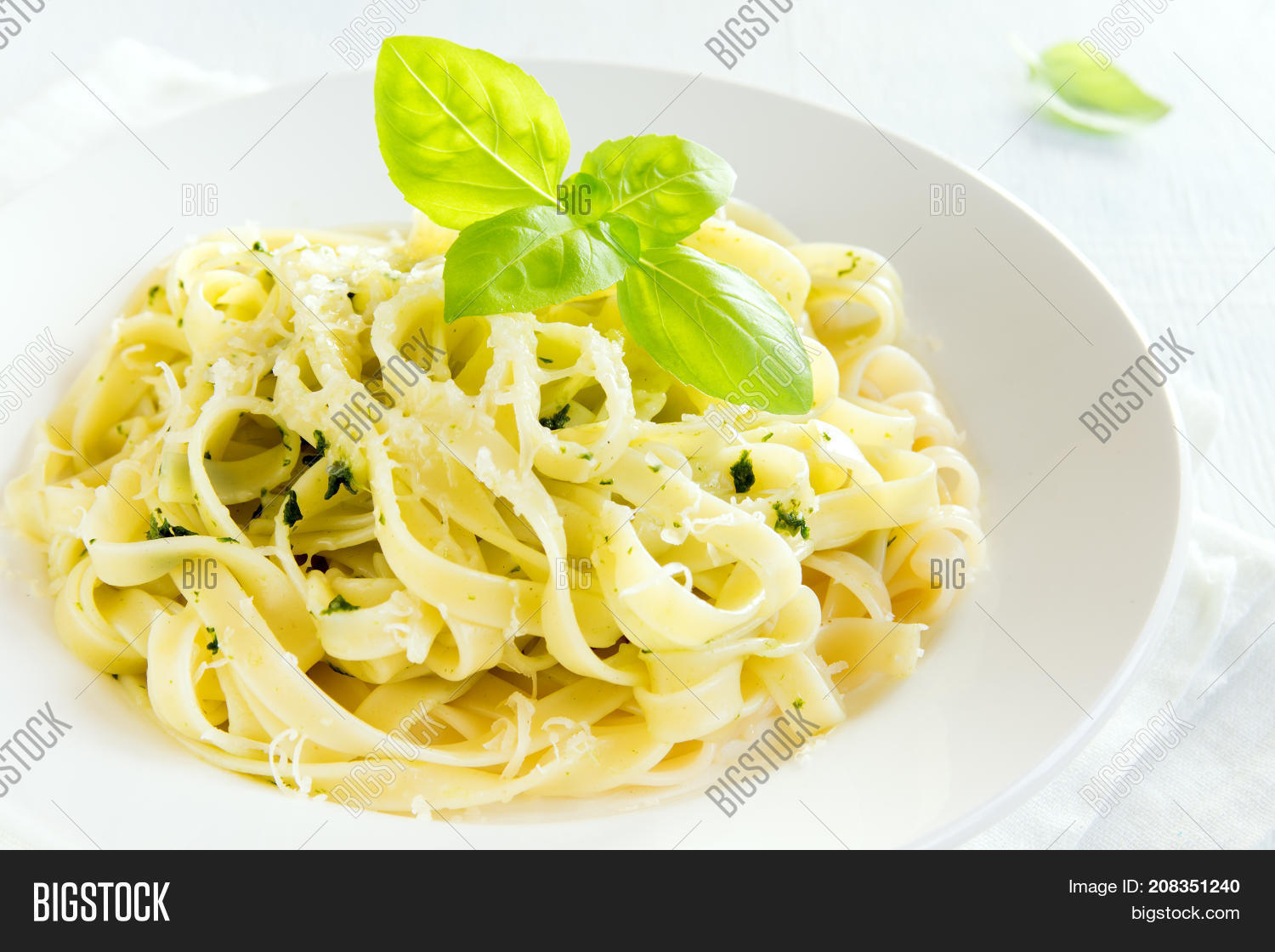 Tagliatelle Pasta Image & Photo (Free Trial) Bigstock