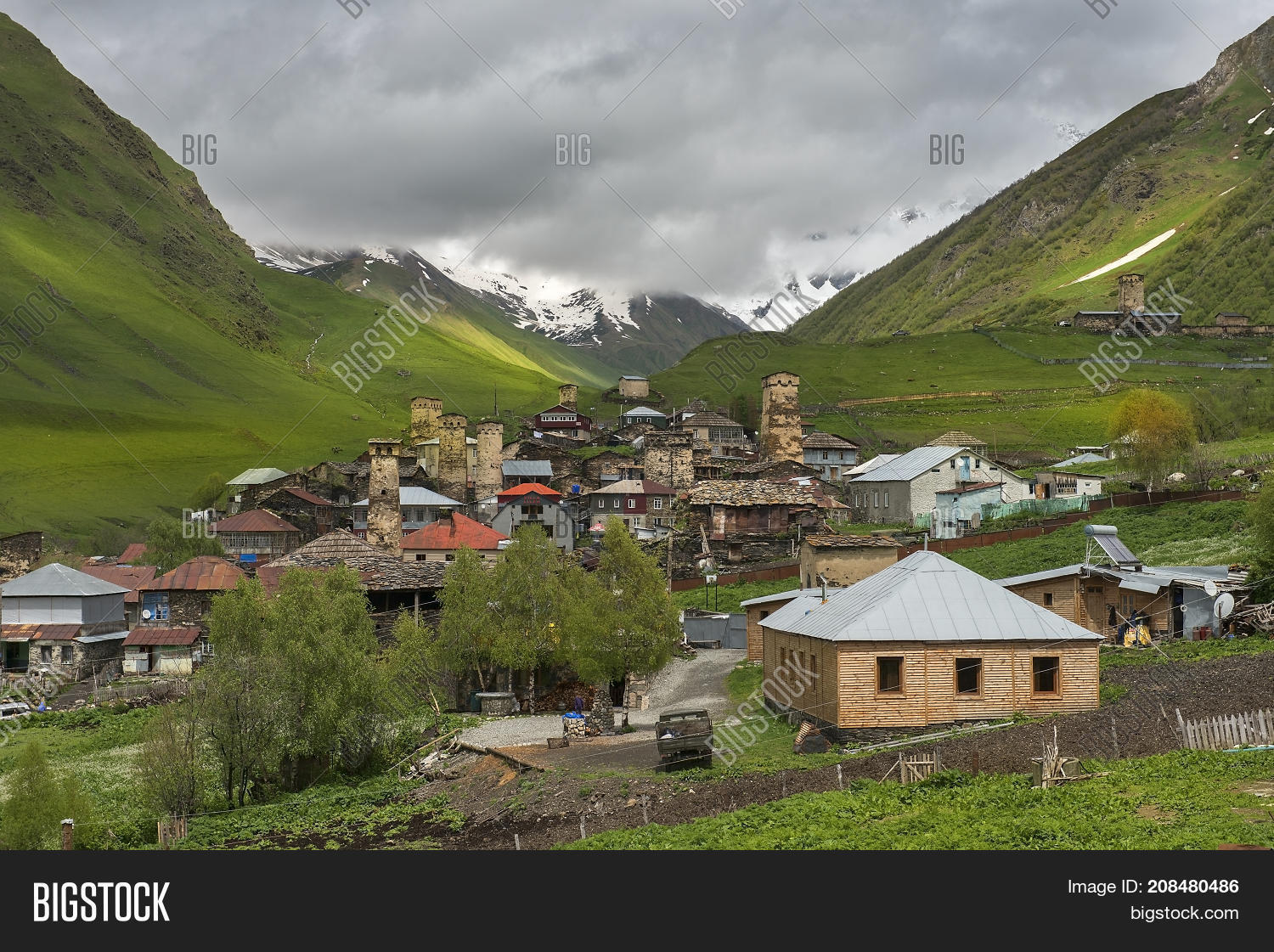 Ushguli - Highest Image & Photo (Free Trial) | Bigstock