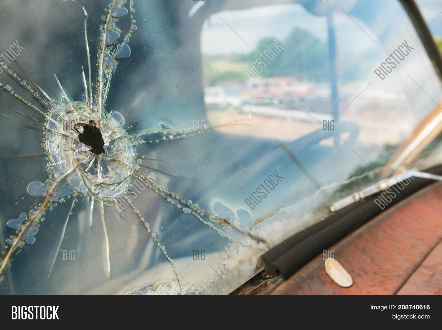 Windshield Junkyard Image & Photo (Free Trial) Bigstock