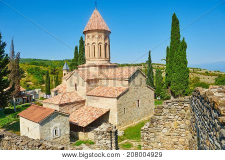 Ikalto orthodox monastery complex and Academy in Kakheti Georgia