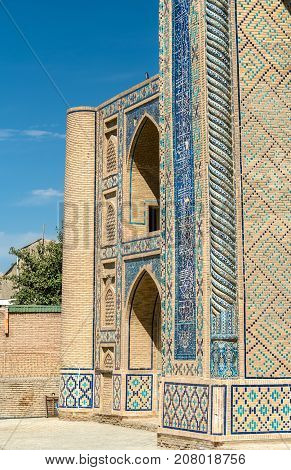 Ulugbek Madrasa in Bukhara. A UNESCO world heritage site in Uzbekistan
