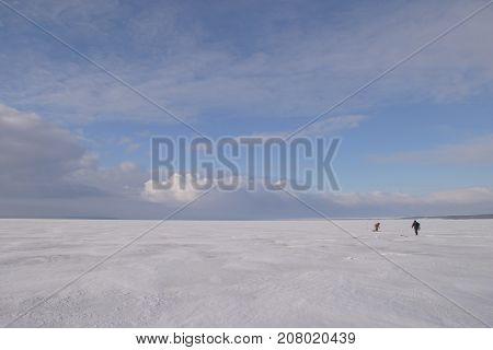 River Under The Ice
