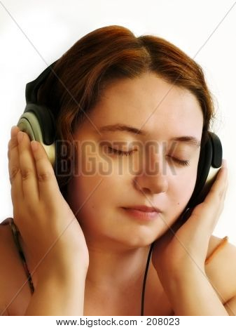 Lány-fejhallgató