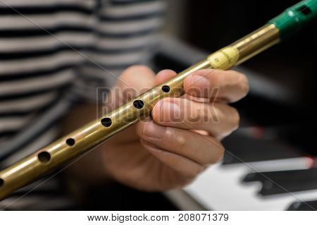 Irish tin whistle for celtic folk music