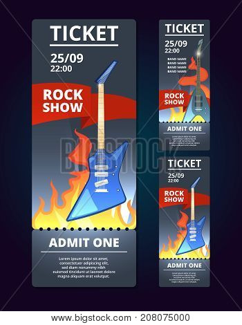 Ticket Design Vector Photo Free Trial Bigstock