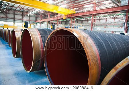 Manufacture Of Steel Pipes For The Subsea Gas Pipeline