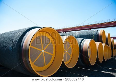 Manufacture Of Steel Pipes For The Subsea Gas Pipeline