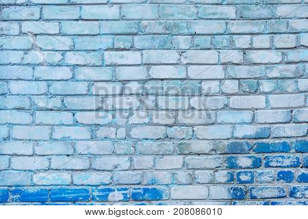 Texture Blue Brick Wall