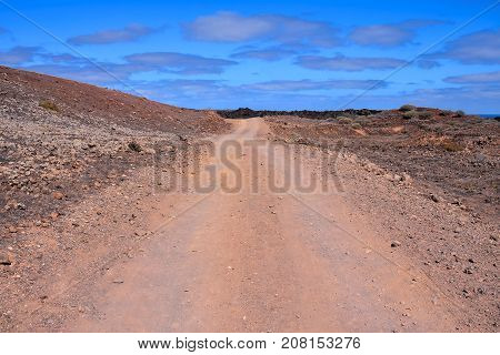 Countryside Desert Dirt Road