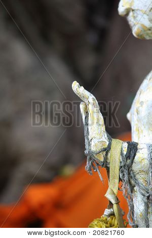 Immagine della mano di Buddha