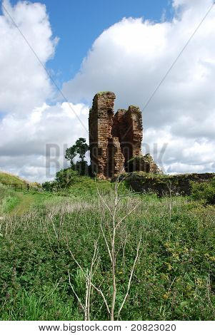 Seafield Tower-Ruinen